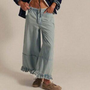 NEW 2026 Blue "Love Me Not Bloomer" jeans XL 14